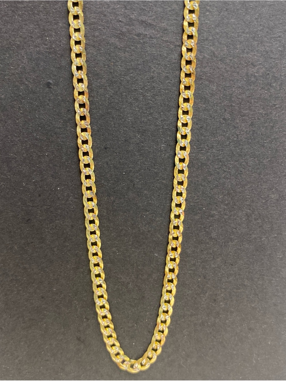 Dual Tone Gold and Silver Chain 22”